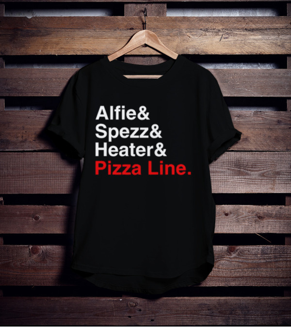 Alfie Spezz Heater Pizza Line Reunion ’24 T-Shirt