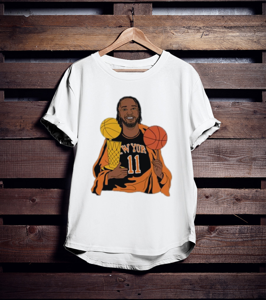 New York 11 Big Knick Energy Brunshym Basketball Trophy T-Shirt