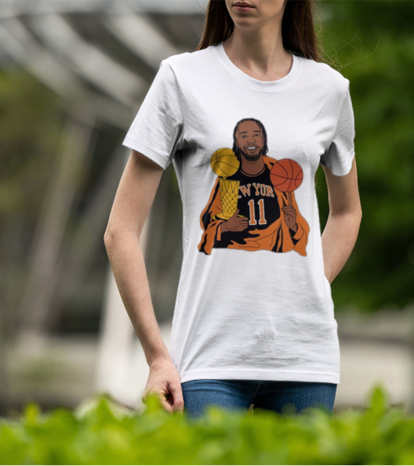New York 11 Big Knick Energy Brunshym Basketball Trophy T-Shirt