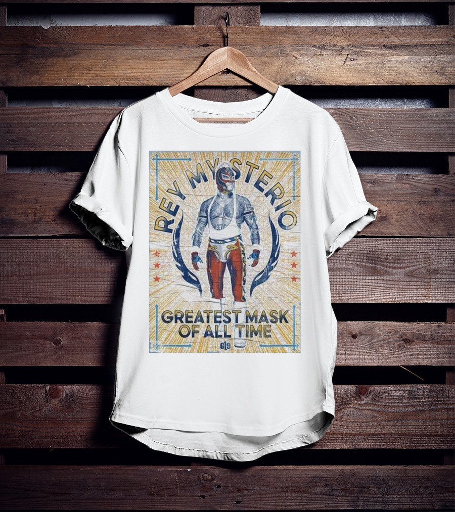 Rey Mysterio Greatest Mask Of All Time 619 T-Shirt