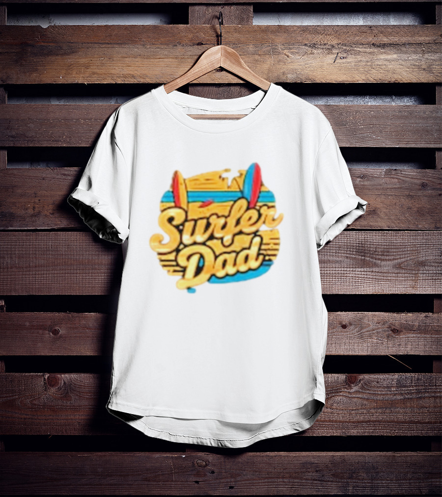 Surfer Dad Father's Day Surfboards T-Shirt