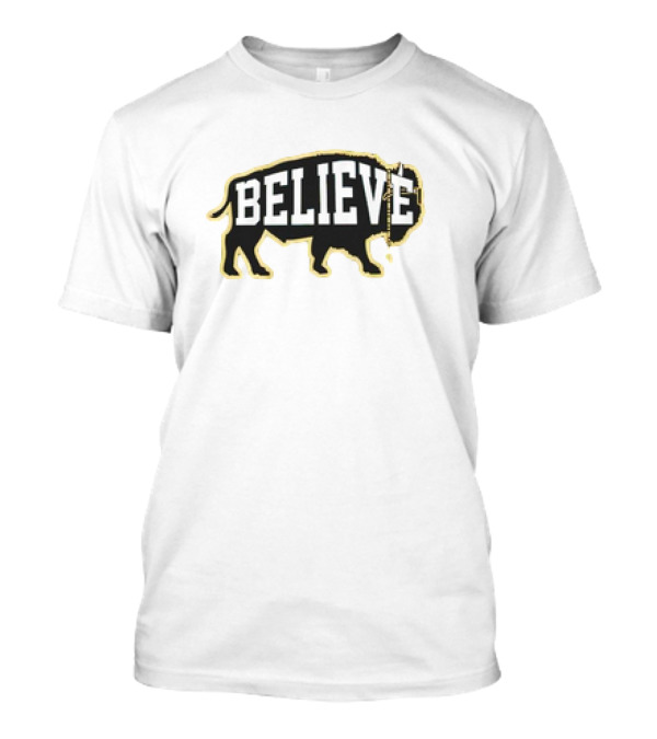 Colorado Buffaloes Football Believe Buffalo T-Shirt
