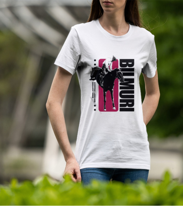 Bilmuri Horse Dropzn Logs And Greasin’ Hogs Riding T-Shirt