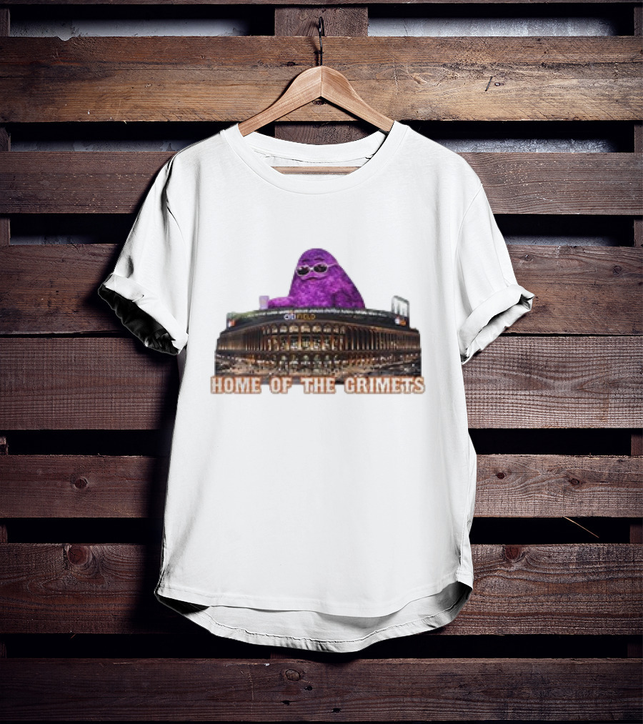 Citi Field Mets Grimace Home Of The Grimets T-Shirt