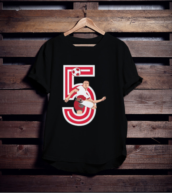 Franz Beckenbauer #5 Soccer Legend FC Bayern T-Shirt