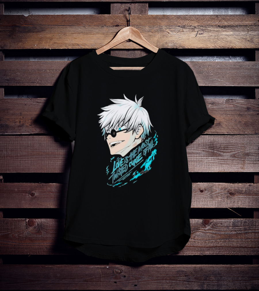 Gojo Satoru Love Is The Most Twisted Curse Of All T-Shirt