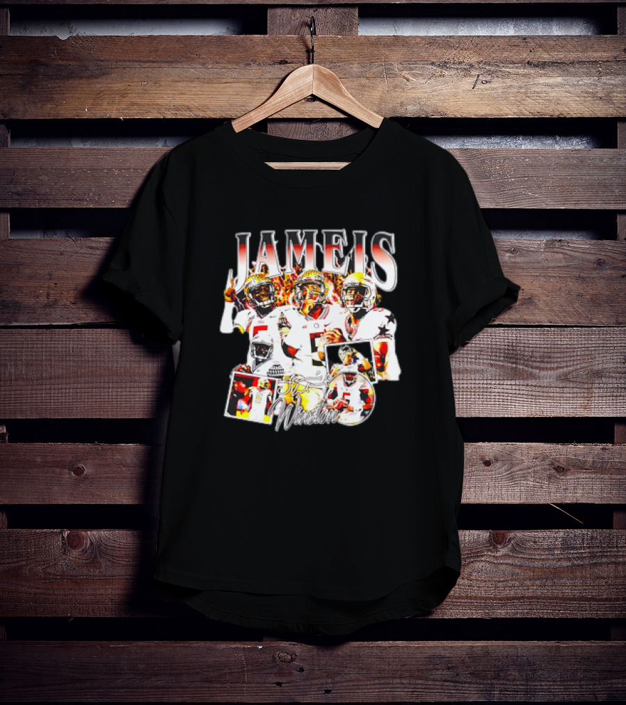 Jameis Winston Signature Football Vintage T-Shirt