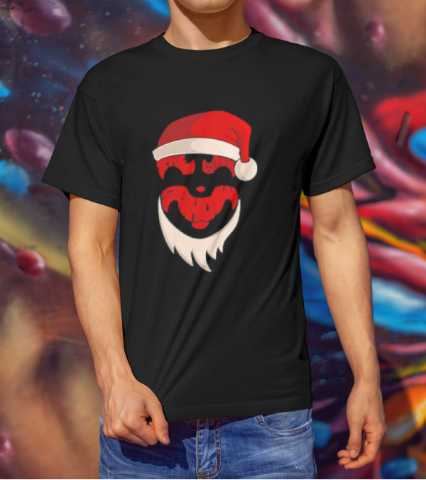 The Shaggs Santa Christmas Face T-Shirt