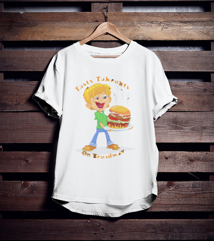 Tasty Takeouts On Broadway Hamburger Delight T-Shirt