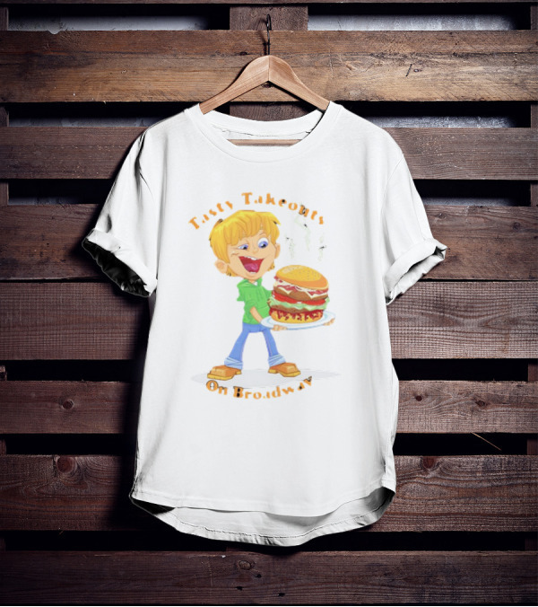 Tasty Takeouts On Broadway Hamburger Delight T-Shirt