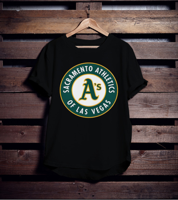 Sacramento Athletics Of Las Vegas A's Logo Oakland Athletics T-Shirt