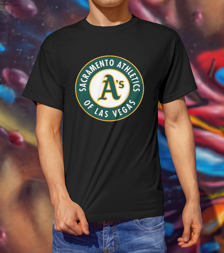 Sacramento Athletics Of Las Vegas A's Logo Oakland Athletics T-Shirt