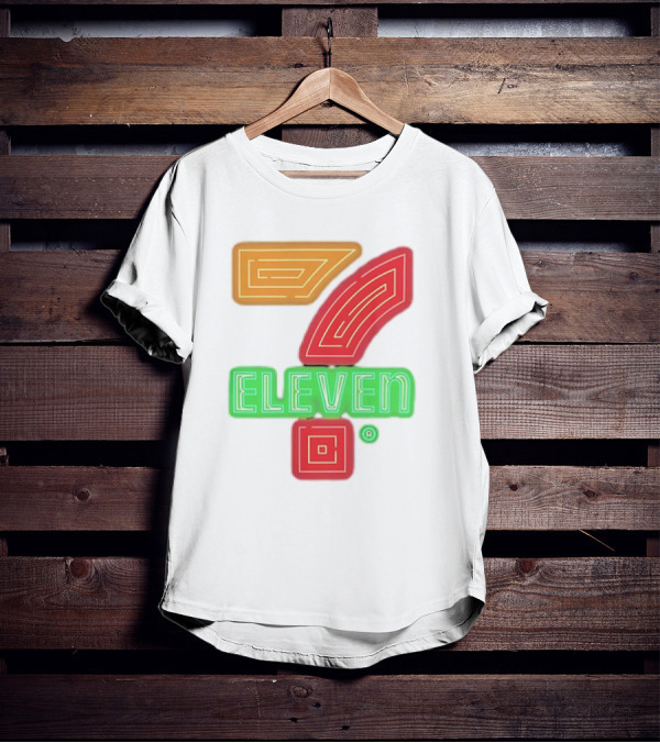 Ja’marr Chase X 7 Eleven Neon Logo Collaboration T-Shirt