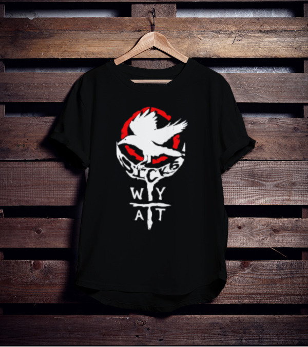 Licensed Gear Wyatt Sicks Red Circle Motif T-Shirt