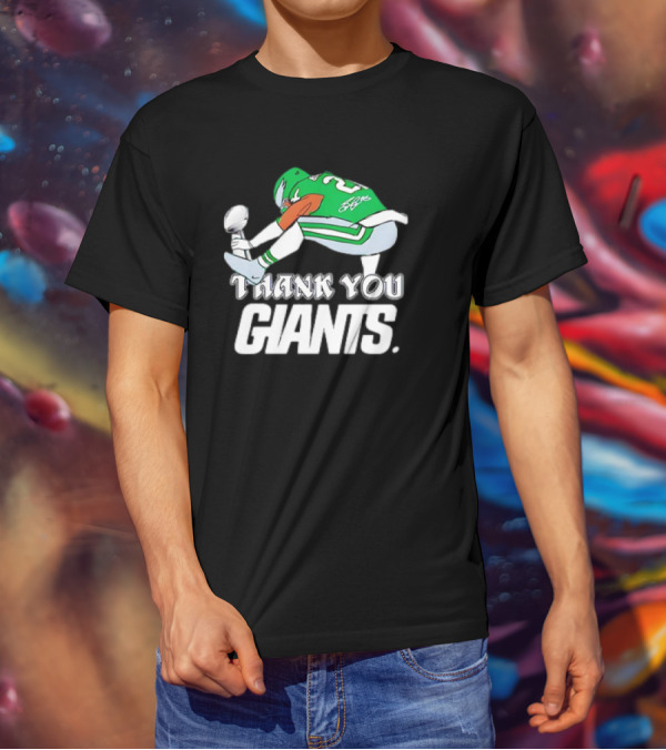 Thank You Giants Saquon Barkley Philadelphia Eagles Football T-Shirt