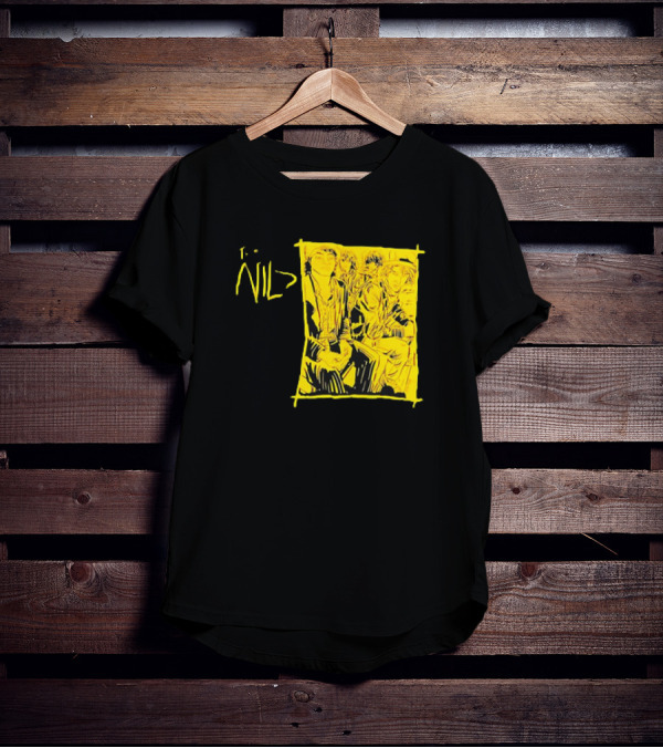 The Nils Comic Band Yellow T-Shirt