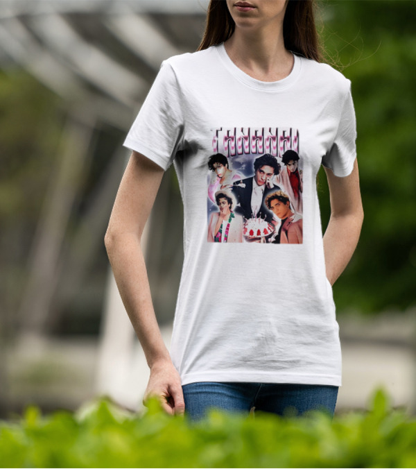 Tananai Cake Collage With Suit T-Shirt