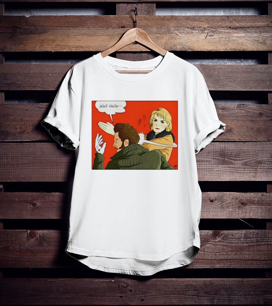 Well Hello Bandit Slap Comic T-Shirt
