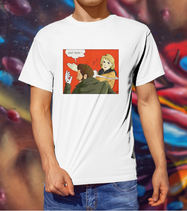 Well Hello Bandit Slap Comic T-Shirt