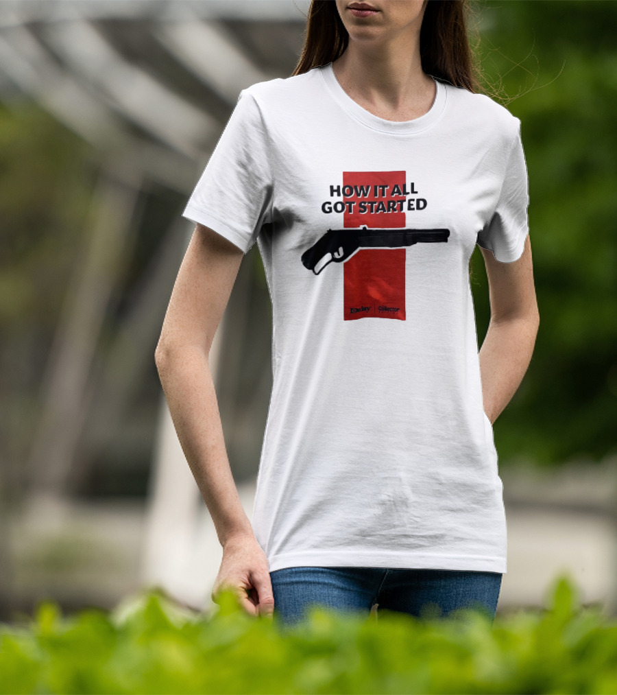 Daisy Collector How It All Got Started Gun T-Shirt
