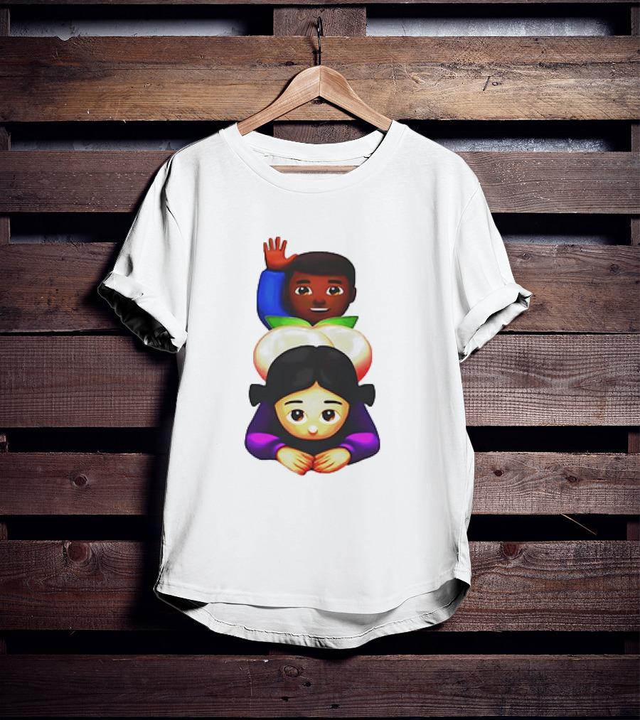 Doggystyle Emoji Meme Peach Behind Scene T-Shirt