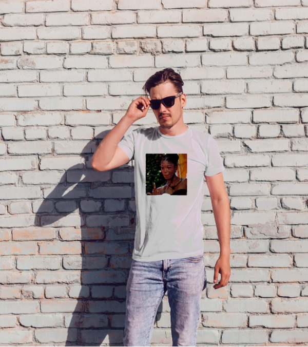 Love Island USA Serena Gesture Middle Finger T-Shirt