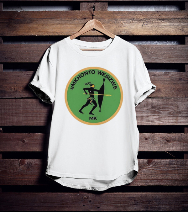 Umkhonto Wesizwe MK Embu Sign With Warrior And Spear T-Shirt