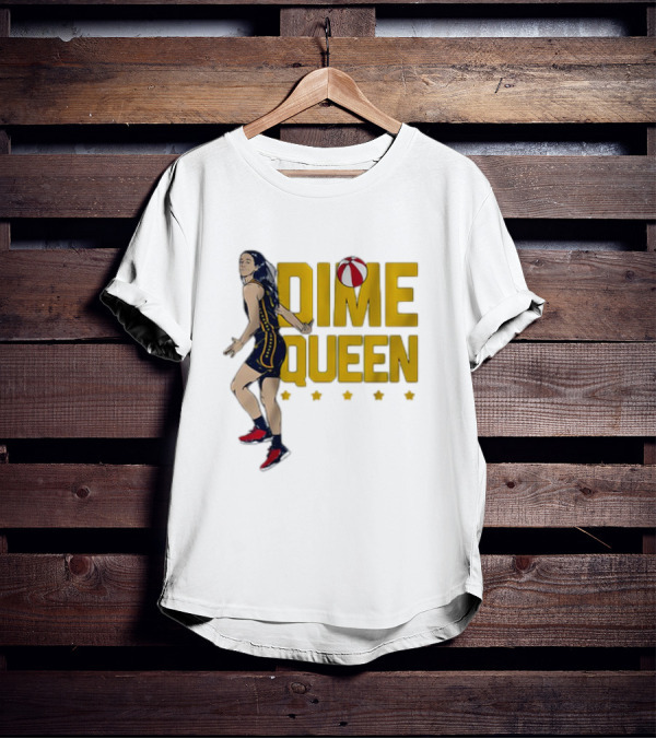 Caitlin Clark Dime Queen Indiana Fever Basketball T-Shirt