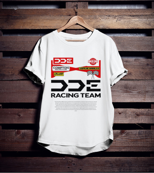 DDE Racing Team Compton Racing Club Supercharged Racecar 333 Carbon T-Shirt
