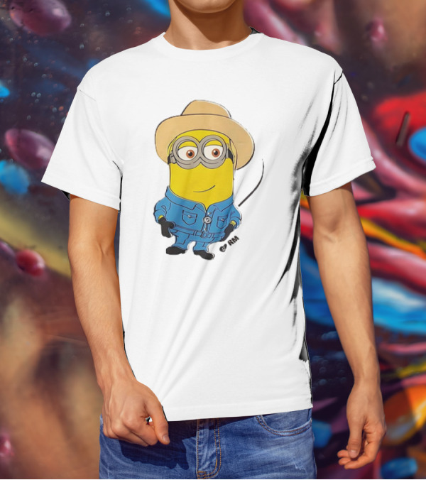 Minion BTS X DM4 Cowboy RM T-Shirt