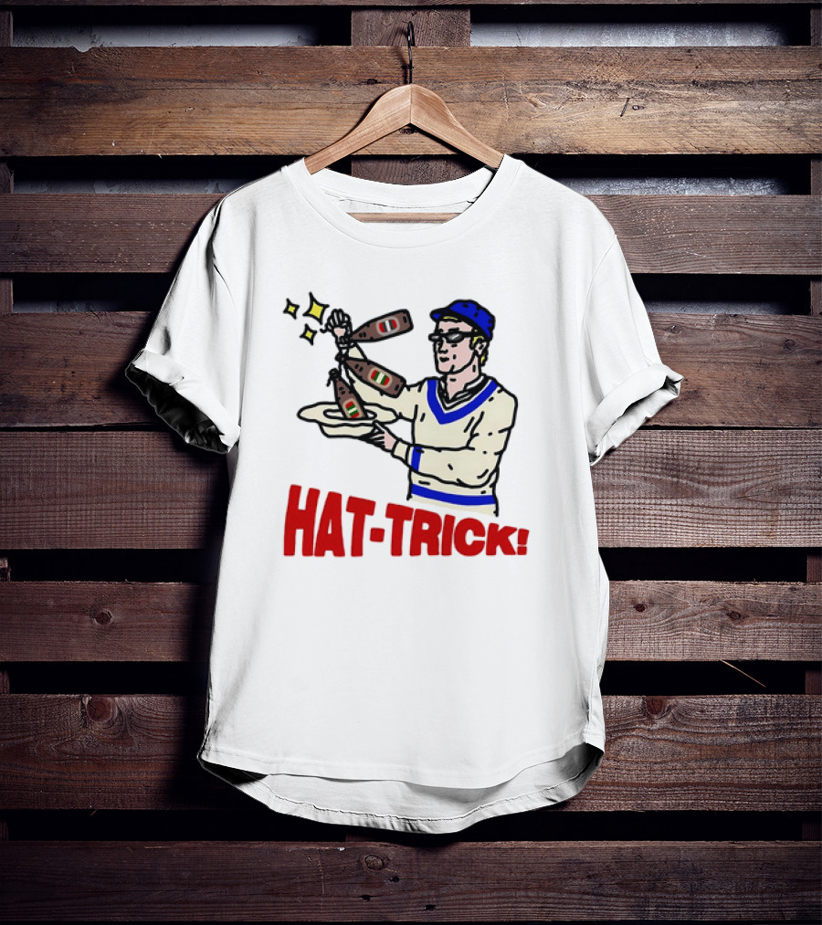 Hat Trick Beer Get Your Bottles Sparkling Cheers T-Shirt