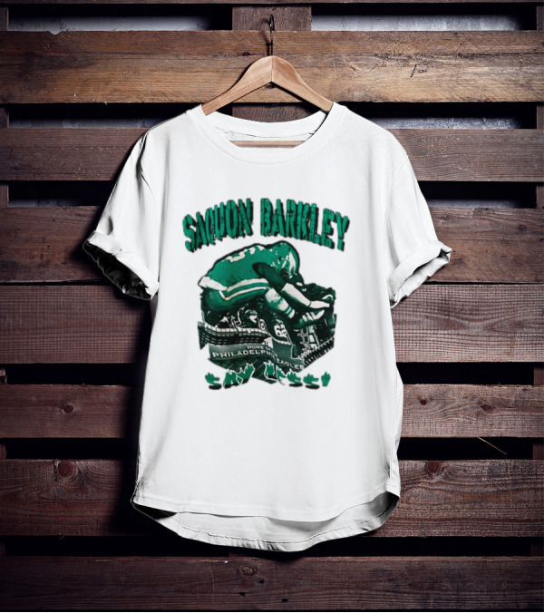 Saquon Barkley Fly Home Of Philadelphia Eagles Say Less T-Shirt