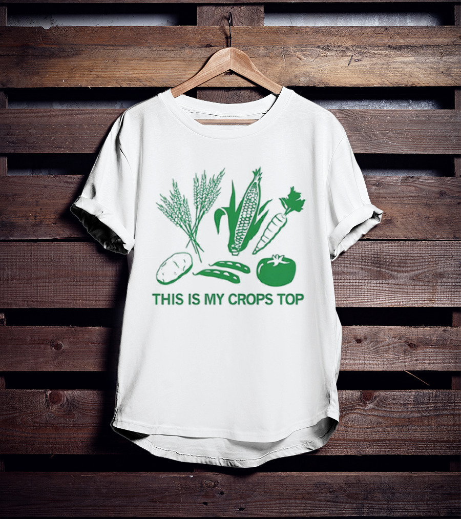 This Is My Crops Top Corn Tomato Carrot Potato Peas T-Shirt