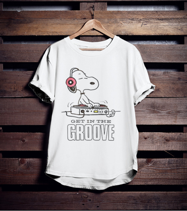 Snoopy DJ Get In The Groove T-Shirt