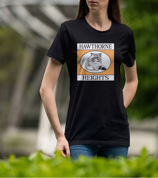 Cat Hawthorne Heights Oval T-Shirt