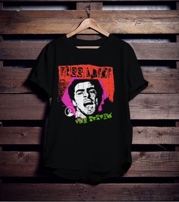 Free Luigi The System Portrait Bold Expression T-Shirt