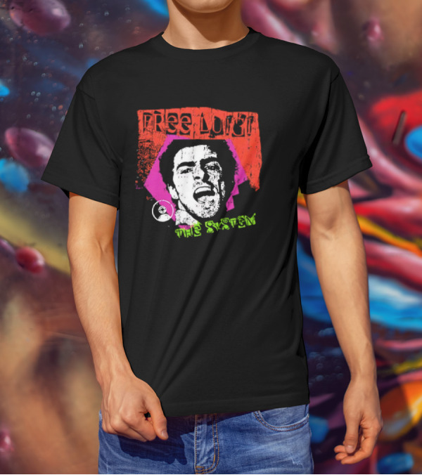 Free Luigi The System Portrait Bold Expression T-Shirt