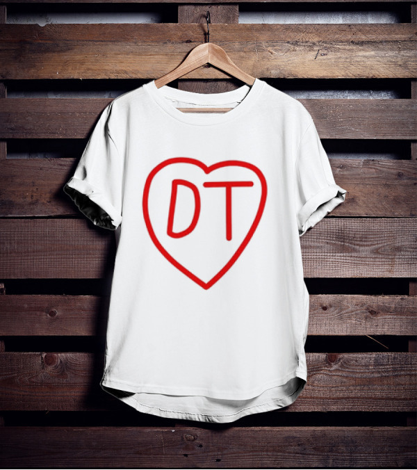 DT Heart David Tennant Love T-Shirt