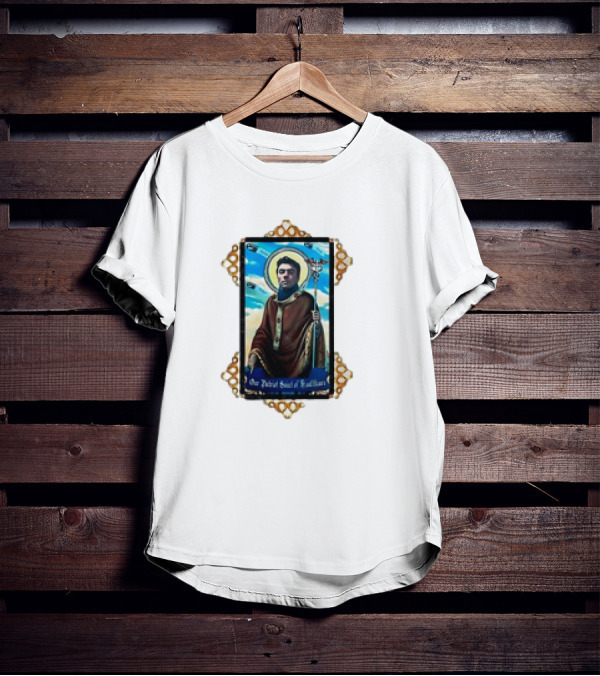 Luigi Mangione Our Patriot Saint Of Healthcare With Iconic Religious T-Shirt