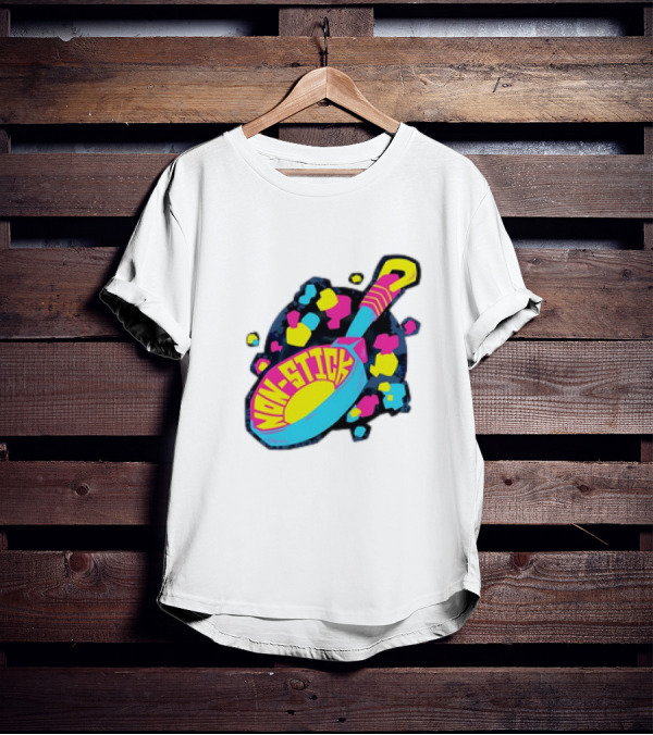 Non-Stick Colorful Pop Art Frying Pan T-Shirt