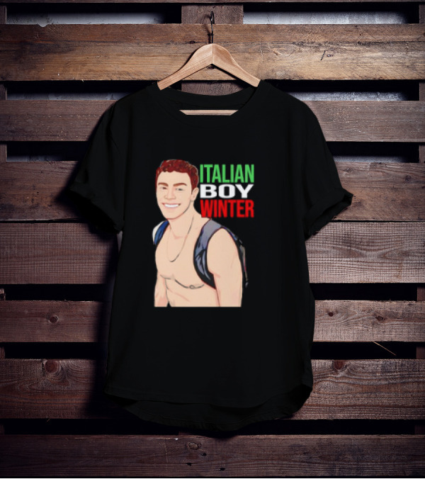 Luigi Mangione Italian Boy Winter Backpack Smiling T-Shirt
