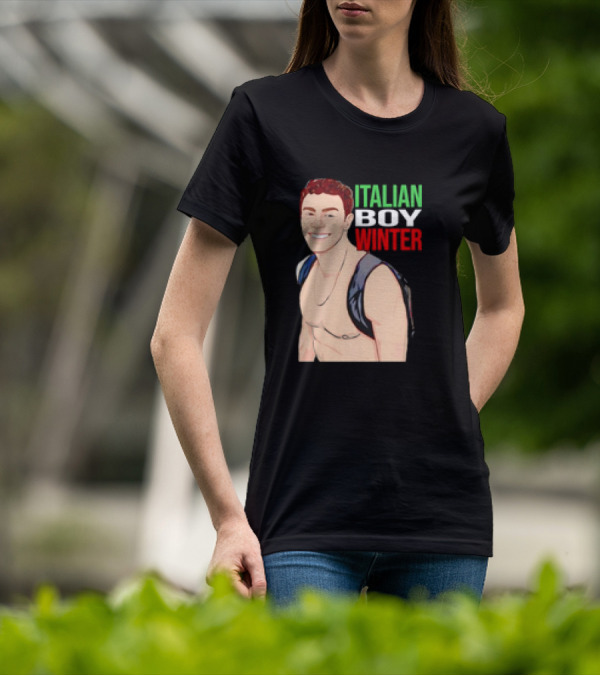 Luigi Mangione Italian Boy Winter Backpack Smiling T-Shirt