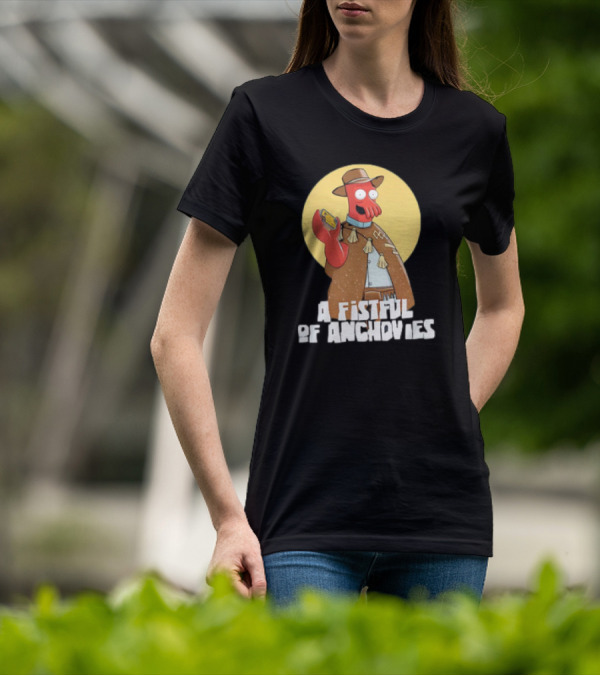 A Fistful Of Anchovies Zoidberg Futurama Cowboy T-Shirt
