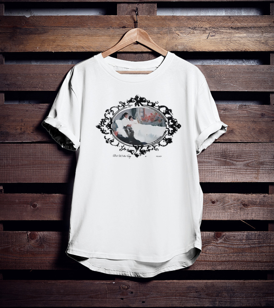 Ambientinks Del Water Gap Tucking In Elegant Frame Painting T-Shirt