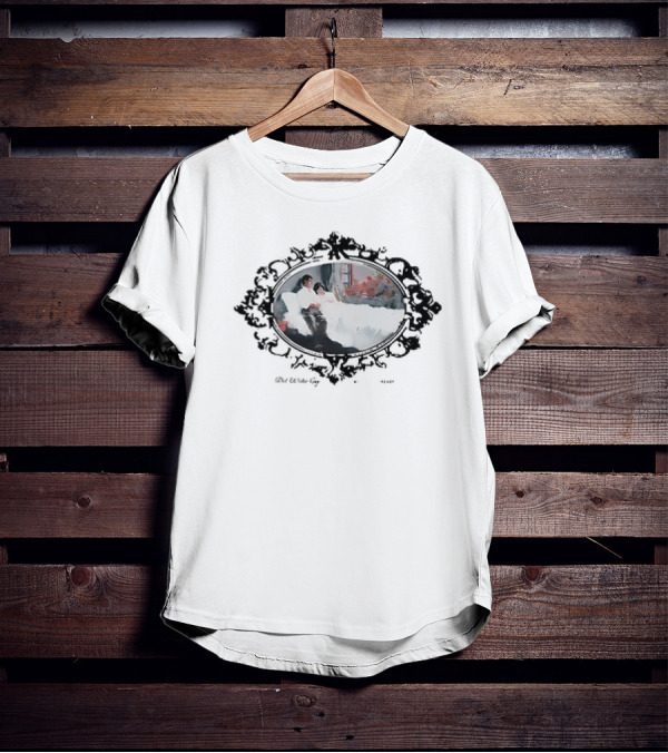 Ambientinks Del Water Gap Tucking In Elegant Frame Painting T-Shirt