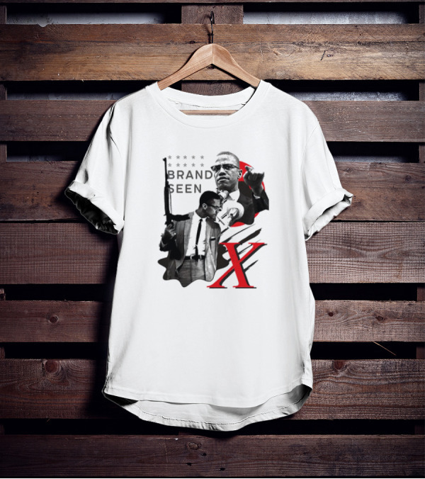 Malcolm X Brand Seen Anthony Edwards X T-Shirt