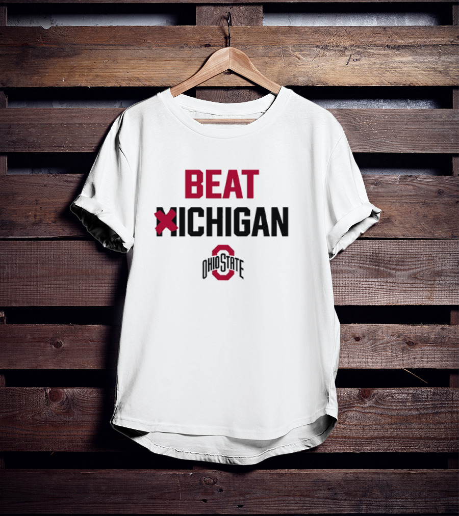 BEAT XICHIGAN Ohio State Buckeyes T-Shirt