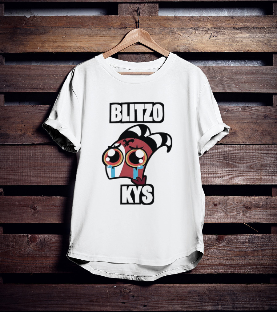 Blitzo Kys Character Crying Eyes Iconic T-Shirt