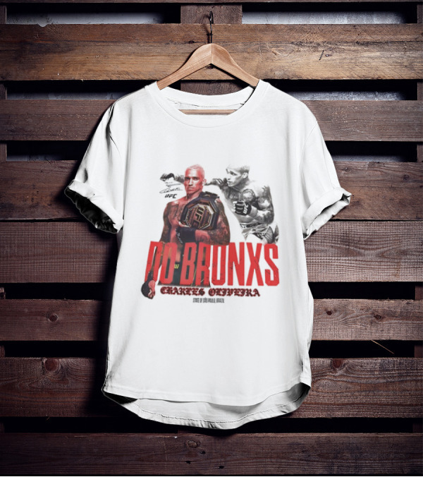 Charles Oliveira Do Bronx UFC Star São Paulo Brazil Champion T-Shirt