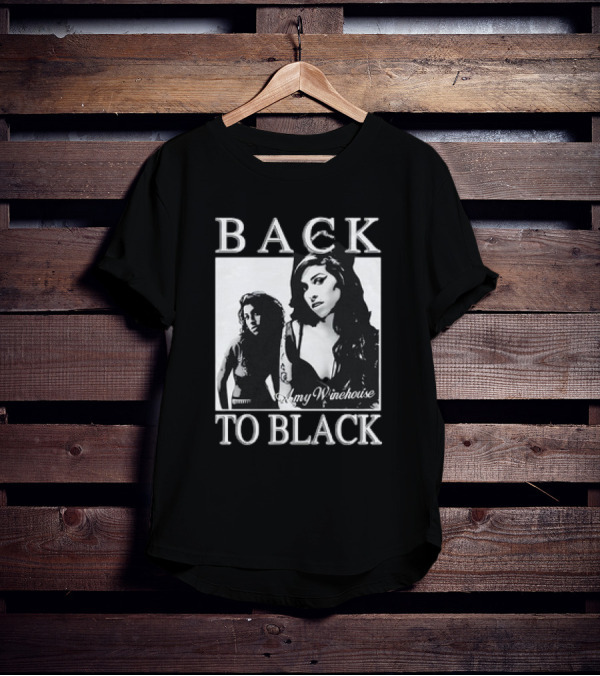 Back To Black Amy Winehouse T-Shirt